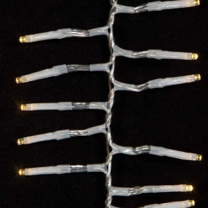 Kurt Adler 1000-Light 32.8-Foot Warm White Led Cluster Garland