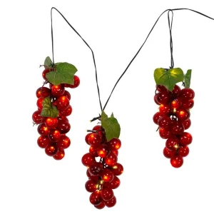 Kurt Adler 75-Light Led Large Purple Grape Light Set