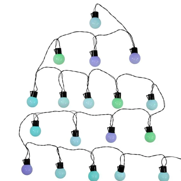 Kurt Adler 18-Light Multi-Colored Led Party Light Set