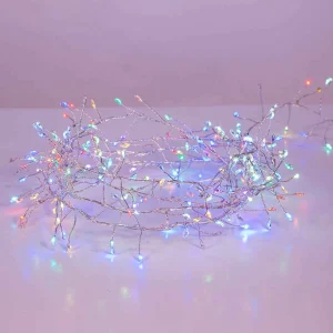 Kurt Adler 240-Light Rgb Twinkle Fairy Cluster Light Set