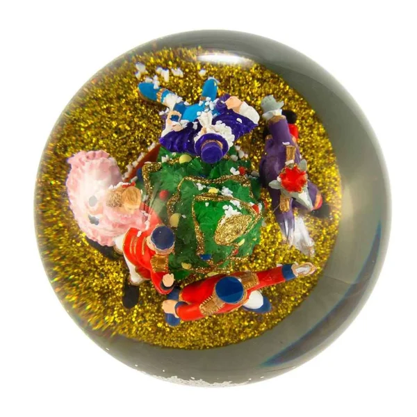 Kurt Adler 120Mm Musical Lighted Nutcracker Water Globe