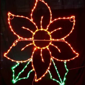 Brite Ideas Led C7 Poinsettia #Led-C7Pt60