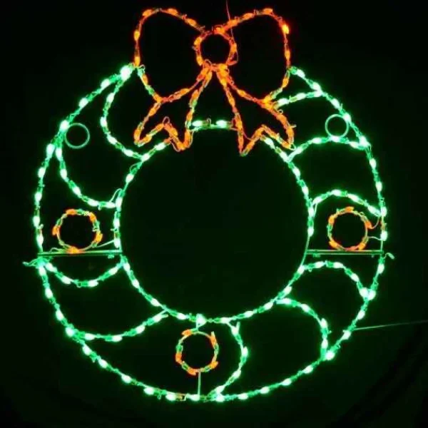 Brite Ideas Led C7 Wreath W/ Berries #Led-C7Wrb200