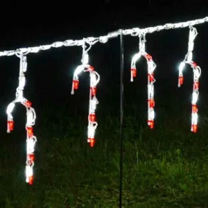 Brite Ideas Led Candy Cane Freestyle Linkable -Set Of 12 #Led-Ccl44
