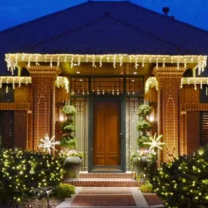Brite Ideas Led Freestyle Steel Icicle Warm White #Led-Ic44Ww *Set Of 12*