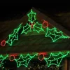 Brite Ideas Led Linkable Holly Leaf With Berry #Led-Hb44 *Set Of 12*