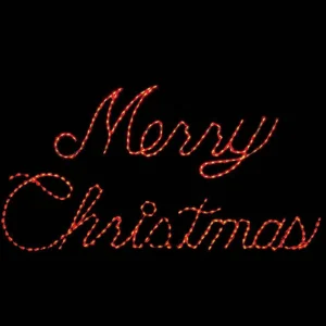 Brite Ideas Led Merry Christmas (Red) #Led-Mc300R