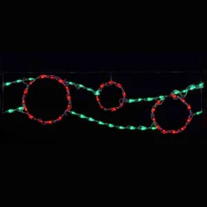 Brite Ideas Led Ornament Ribbon Rg - Set Of 12- #Led-Ro44Rg