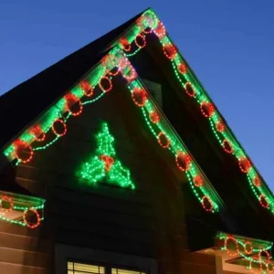 Brite Ideas Led Ornament Ribbon Rg - Set Of 12- #Led-Ro44Rg
