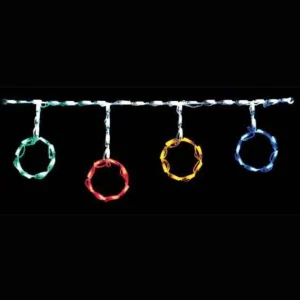 Brite Ideas Led Ornament Rod Freestyle Linkable (Multi) - Set Of 12- #Led-Or44Mu