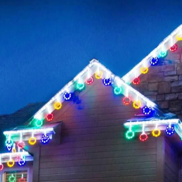 Brite Ideas Led Ornament Rod Freestyle Linkable (Multi) - Set Of 12- #Led-Or44Mu