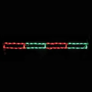 Brite Ideas Led Peppermint Stick (Red/Green)- Set Of 12- #Led-Ps44Rg
