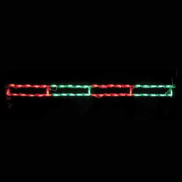 Brite Ideas Led Peppermint Stick (Red/Green)- Set Of 12- #Led-Ps44Rg