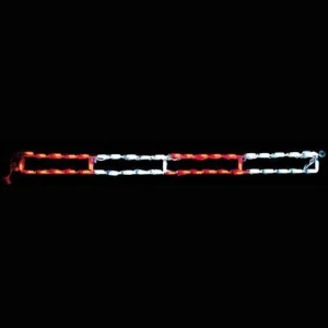 Brite Ideas Led Peppermint Stick (Red/White) -Set Of 12- #Led-Ps44