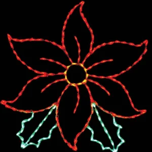 Brite Ideas Led Poinsetta #Led-Pt60 *Set Of 2*