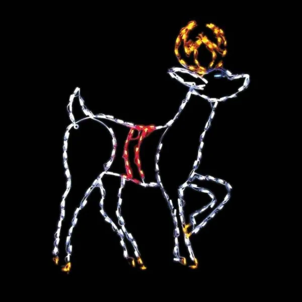Brite Ideas Led Reindeer #Led-Rd60 *Set Of 2*