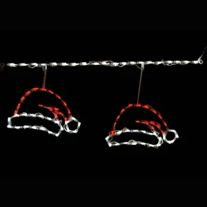 Brite Ideas Led Santa Hat Freestyle Linkable -Set Of 12- Led-Hat44