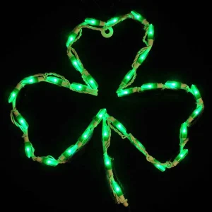 Brite Ideas Led Shamrock (Small) #Led-Sh25 *Set Of 2*