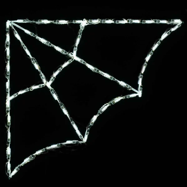 Brite Ideas Led Small Corner Web #Led-Web22 *Set Of 2*