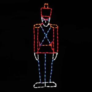 Brite Ideas Led Small Toy Soldier #Led-Tssm65 *Set Of 2*