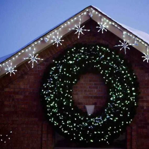 Brite Ideas Led Snowflake Freestyle Linkable (White)- Set Of 12- #Led-Sfl44W