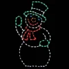 Brite Ideas Led Snowman With Green Hat #Led-Sm50 *Set Of 2*