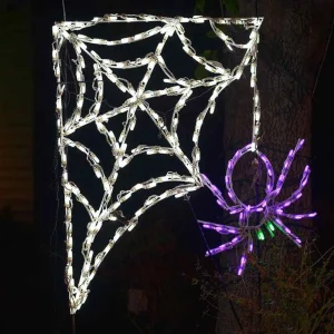 Brite Ideas Led Spider W/ Corner Web #Led-Wspd250