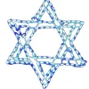 Brite Ideas Led Star Of David #Led-Sd132 *Set Of 2*