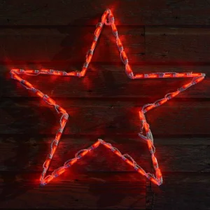Brite Ideas Led Star Red #Led-St35Rd *Set Of 2*