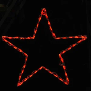 Brite Ideas Led Star Red #Led-St35Rd *Set Of 2*