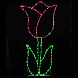 Brite Ideas Led Tulip Pink #Led-Tlp42Pk *Set Of 2*