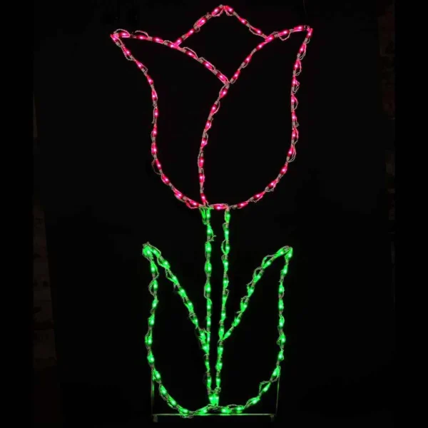 Brite Ideas Led Tulip Pink #Led-Tlp42Pk *Set Of 2*