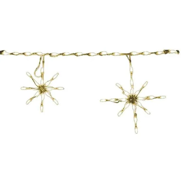 Brite Ideas Led Warm White Snowflake #Led-Sfl44Ww *Set Of 12*
