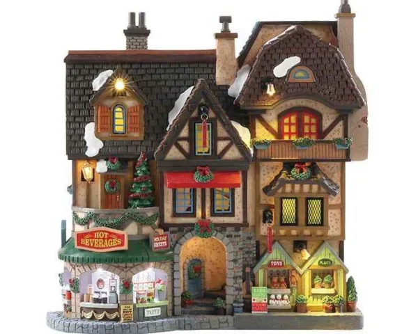 Lemax Village Collection Lemax Collection River Moor's Christmas Street Festival #85315