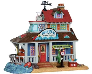 Lemax Village Collection Lemax High Seas Bait & Tackle #25361