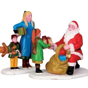 Lemax Village Collection Lemax Presents From Santa, Set Of 2 #42245