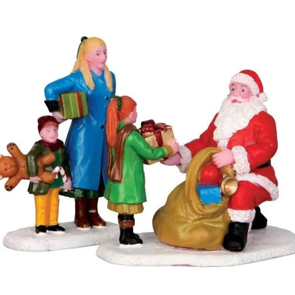 Lemax Village Collection Lemax Presents From Santa, Set Of 2 #42245