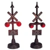 Lemax Village Collection Lemax Railway Stop Light, Set Of 2 #34954