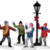 Lemax Village Collection Lemax Snowball Fight, Set Of 4 #32133