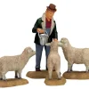 Lemax Village Collection Lemax The Good Shepherd, Set Of 4 #12499