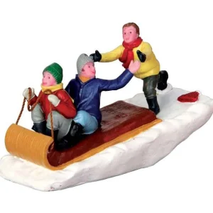 Lemax Village Collection Lemax Toboggan Trouble #42248