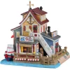 Lemax Village Collection The Rusty Anchor Deep Sea Charter Fishing #15755