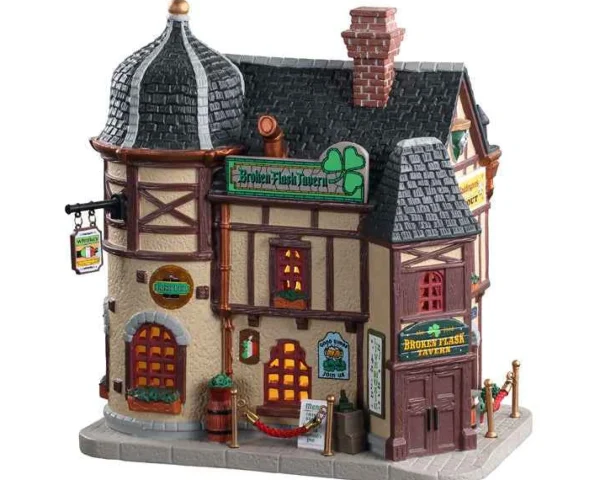 Lemax Village Collection Broken Flask Tavern #05647
