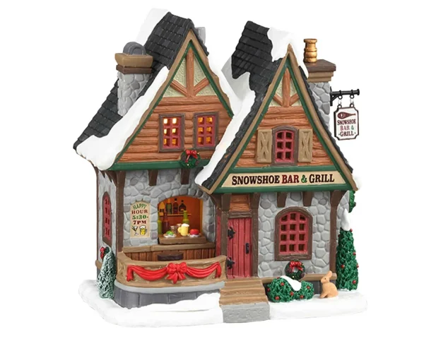 Lemax Village Collection Snowshoe Bar & Grill #05624