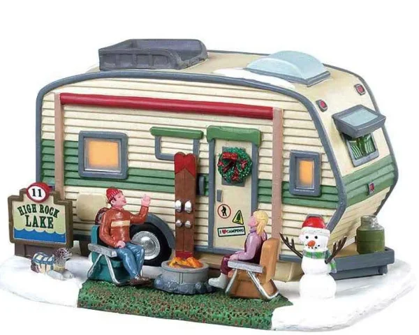 Lemax Village Collection High Rock Lake Trailer #85322
