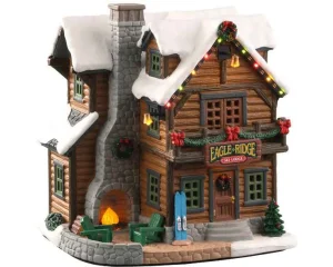 Lemax Village Collection Eagle Ridge Ski Lodge #05626