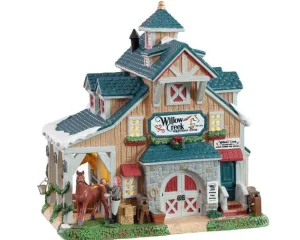 Lemax Village Collection Willow Creek Equestrian Center #15760