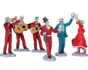 Lemax Village Collection Fiesta De Los Muertos, Set Of 6 #52309