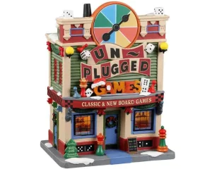 Lemax Village Collection Unplugged Games #25894