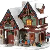 Lemax Village Collection Backwoods Snowshoe Rental Shop #85328